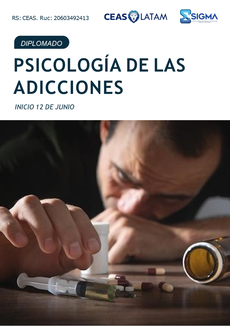 Course Image DIPLOMADO BLACK - PSICOLOGÍA DE LAS ADICCIONES