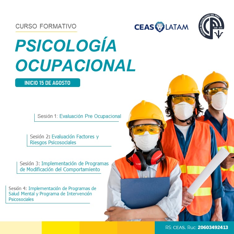Course Image PSICOLOGÍA OCUPACIONAL - PG