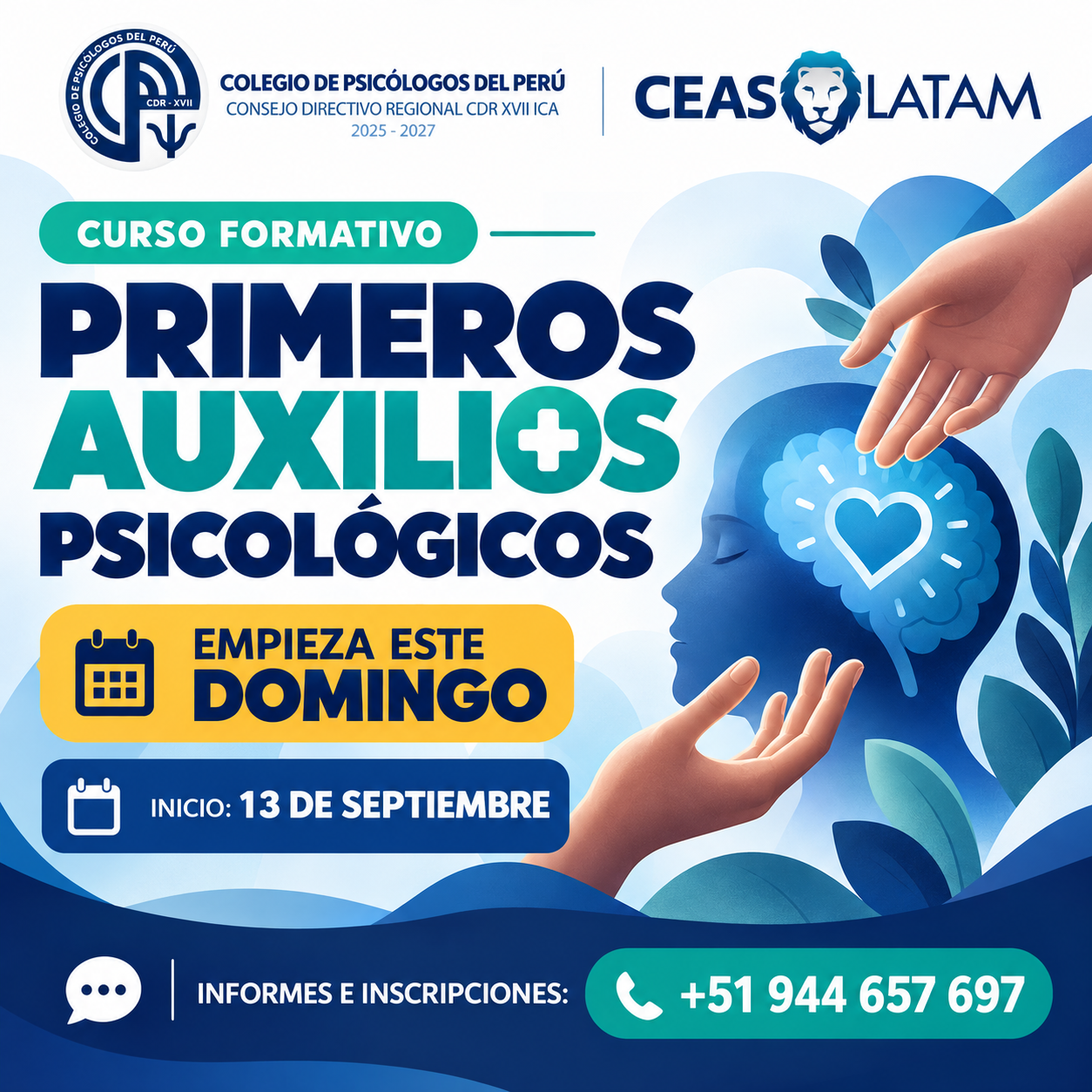 Course Image PRIMEROS AUXILIOS PSICOLÓGICOS  - BLACK