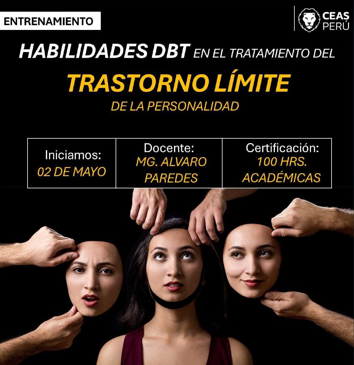 Course Image HABILIDADES DBT PARA EL TRATAMIENTO DEL TLP - BLACK