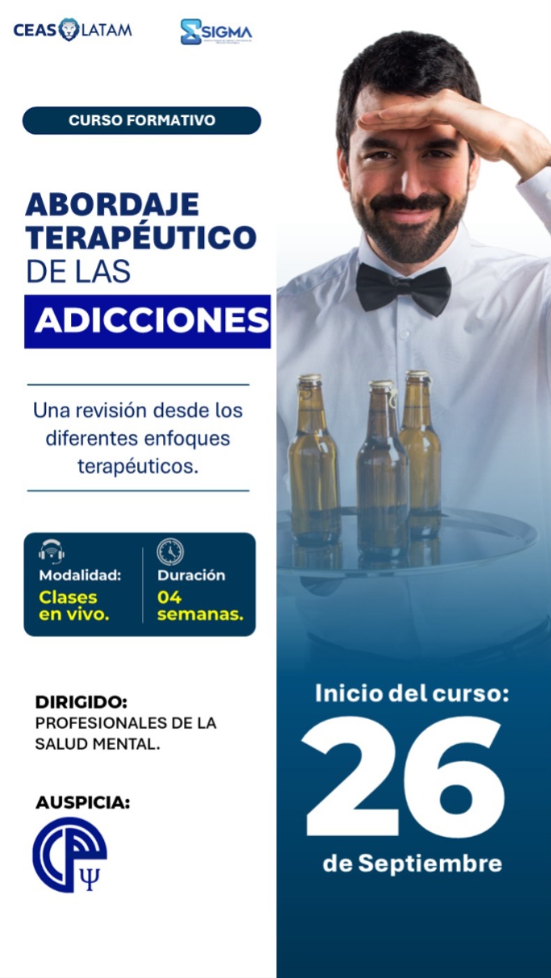 Course Image ABORDAJE TERAPÉUTICO DE LAS ADICCIONES - GP