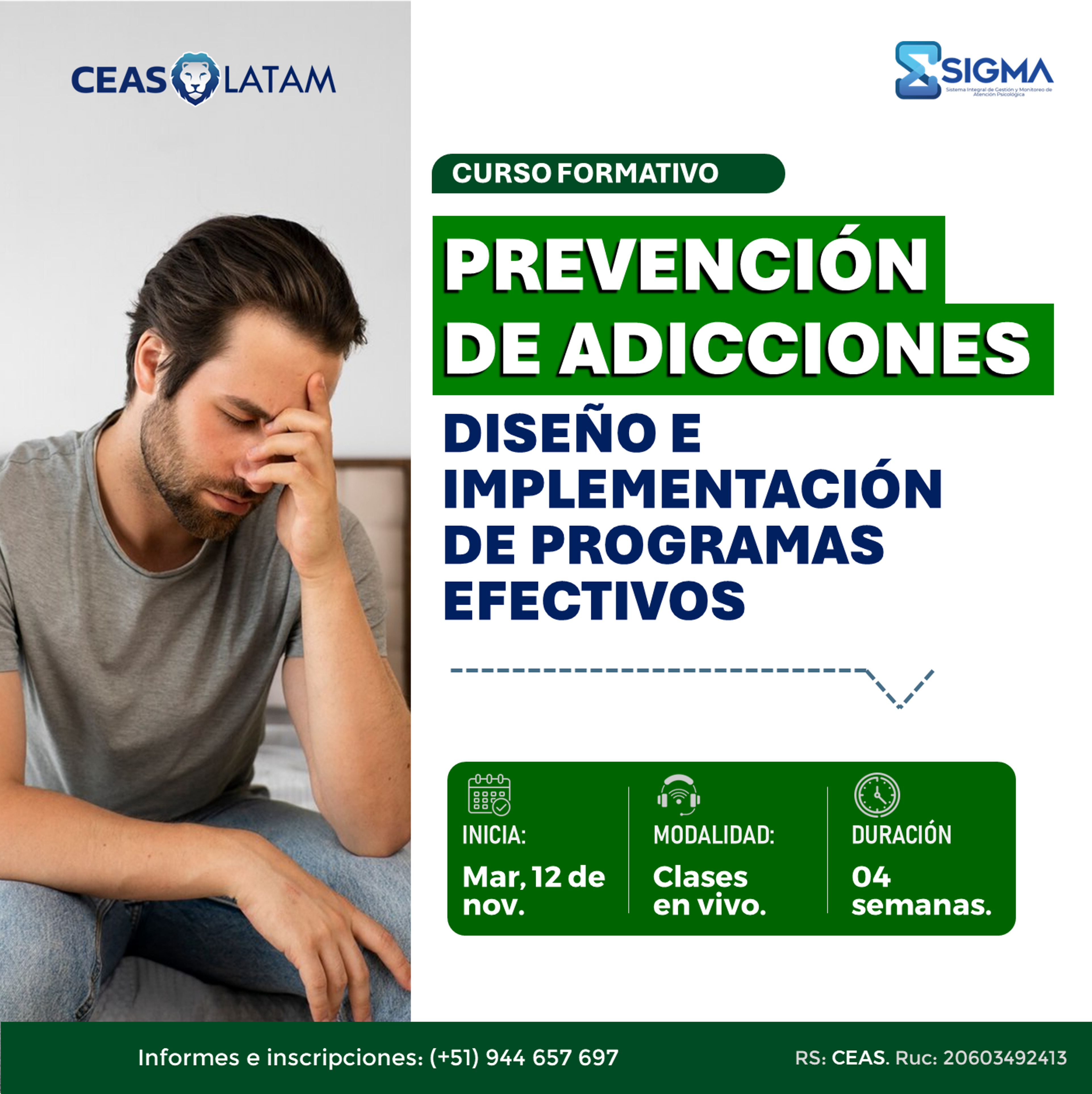 Course Image PREVENCIÓN DE ADICCIONES : DISEÑO E IMPLEMENTACIÓN DE PROGRAMAS EFECTIVOS GP